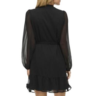 Robe Noire Femme Vila Falia vue 0