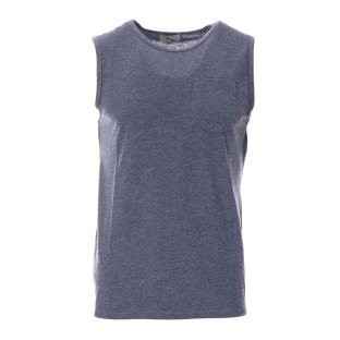 Camiseta azul de tirantes para hombre RMS26 91340 ver 0