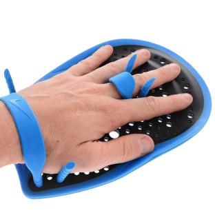 Nike Ness Schwimmflügel Schwarz/Blau Ansicht 0