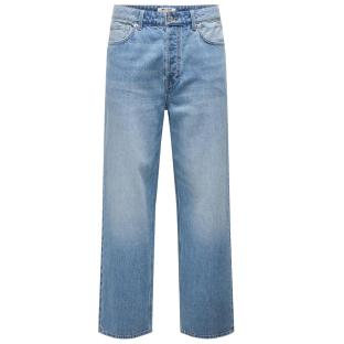 Baggy-Jeans in Mittelblau für Herren von Only & Sons, Fade Ansicht 0