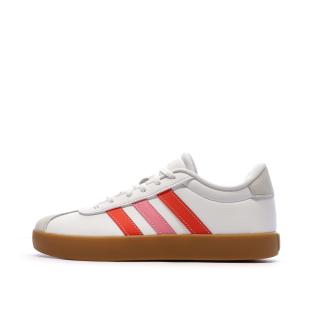 Women's White/Rose Sneakers Adidas Vl Court 3.0 K Photo of the Espace des Marques %store% store - view of %key%