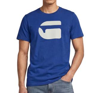 Blaues Herren-T-Shirt von G-Star RAW mit Logo Ansicht 0