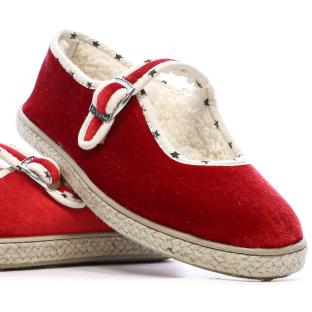 Red Girls’ Slippers by Pare Gabia Maite Photo of the Espace des Marques %store% store - view of %key%