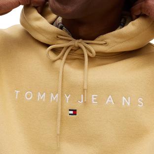 Men’s Sand-Coloured Tommy Hilfiger Washed Sweatshirt DM0DM20746 Photo of the Espace des Marques %store% store - view of %key%