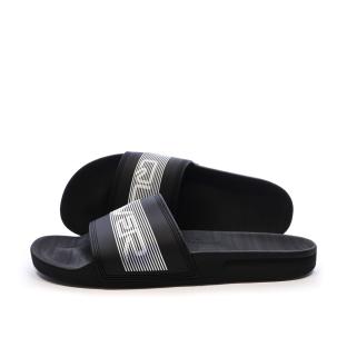 Claquettes Noires Homme Quiksilver Wordmrksld vue 0