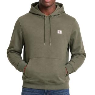 Herren-Sweatshirt in Khaki von Calvin Klein Terry Ansicht 0