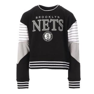 Sudadera negra de niña NBA Brooklyn Nets Cheer ver 0