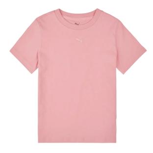 Camiseta rosa para niña de Puma con el gato centrado ver 0