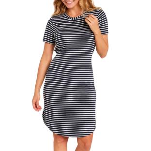 Vestido a rayas azul marino/blanco Rip Curl Mujer Lemonade ver 0