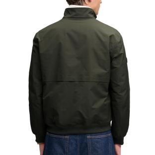 Veste Kaki Homme SuperDry Campus Padded Harrington vue 0