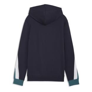 Sweat Bleu/Marine Garçon Puma Ess Block Hoodie Tr vue 0