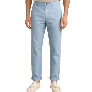 Pantalones fluidos azules para hombre Teddy Smith Pallas Chino ver 0