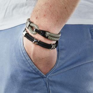 Bracelet Gris Homme Geographical Norway 315012 vue 0