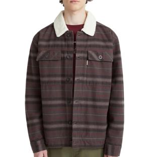 Veste à carreaux Marron Homme O'Neill Fleece Lined vue 0
