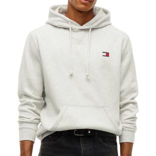 Tommy Hilfiger Men’s Light Grey Sweatshirt with Badge DM0DM Photo of the Espace des Marques %store% store - view of %key%