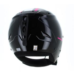 Casque de Ski Noir Femme Cairn Racing Pro Black Neon Pink vue 0