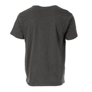 T-Shirt Schwarz Mann No Publik Flamme Ansicht 0