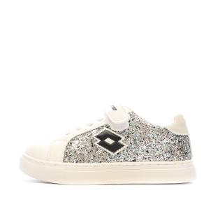 Baskets Blanches Fille Lotto Plaisance vue 0