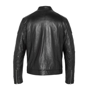 Blouson en cuir Noir Homme Schott Blouson LCLEO vue 0