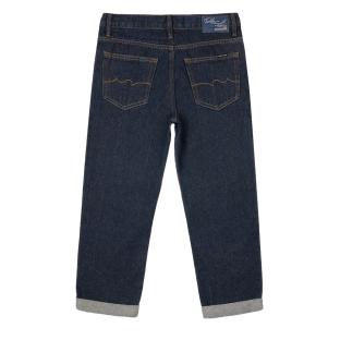Jean Bleu Garçon Teddy Smith Dad 3 vue 0