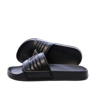 Claquettes Noir Garçon Kappa Logo Sarty Kid vue 0