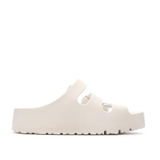 Sandales Blanches Femme Birkenstock Florida vue 0
