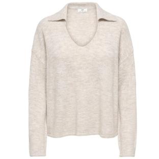 Pull Beige Femme JDY Lanora vue 0