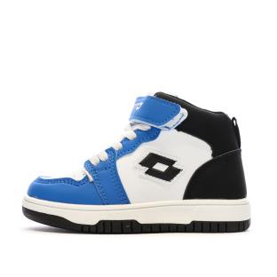 Baskets Bleu/Noir Garçon bébé Lotto Ravenne vue 0
