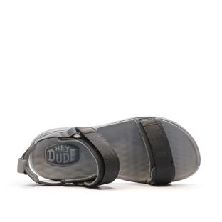 Sandals Men's Grey Hey Dude Carson 40712 Photo of the Espace des Marques %store% store - view of %key%