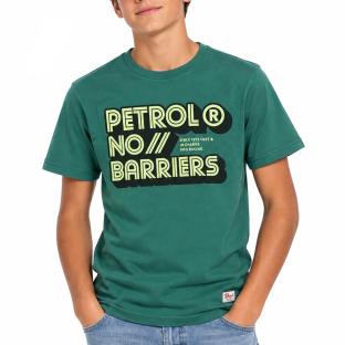 T-shirt Vert Garçon Petrol Industries TSR205 vue 0
