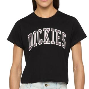 T-shirt Noir Femme Dickies Aitkin vue 0
