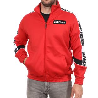 Chaqueta roja Supreme Grip Ceu para hombre ver 0
