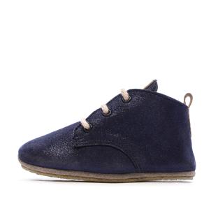Chaussons Marine Métal Garçon Aster Layas vue 0