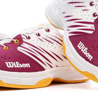 Chaussures de tennis Blanches/Roses Femme Wilson Kaos K 2.0 vue 0