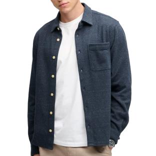 Surchemise Bleu Chiné Homme Superdry Twill vue 0