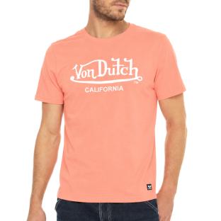 T-Shirt Rose Homme Von Dutch FIRST vue 0