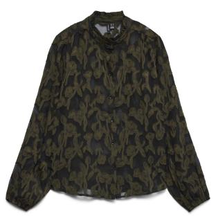 Schwarzes Damenhemd von Vero Moda Vctoria Ansicht 0