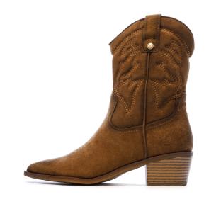 Santiags Basses Camel Femme Xti 144307 vue 0