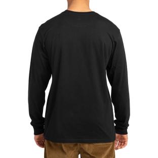 Schwarzes Langarm-T-Shirt für Herren von Billabong Stamp Ansicht 0