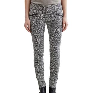 Vaqueros pitillo blancos/negros para mujer Vans Moto ver 0