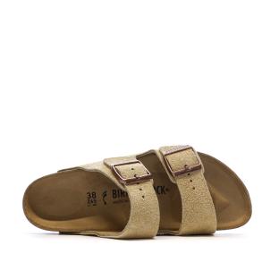 Sandales Latte crème Mixte Birkenstock Arizona vue 0