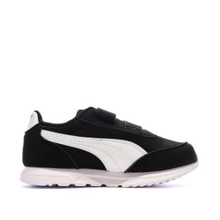 Puma R78 Lightwind – Einfarbige schwarze Sneaker für Jungen Ansicht 0