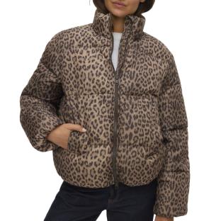 Doudoune Léopard Marron Vero Moda Parda vue 0
