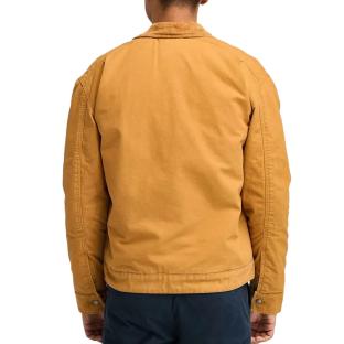 Camel Jacke Mann Timberland Washed Canvas Insulated Ansicht 0