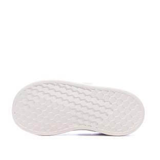 Baskets Blanches Bébé/Junior Adidas Advantage vue 0