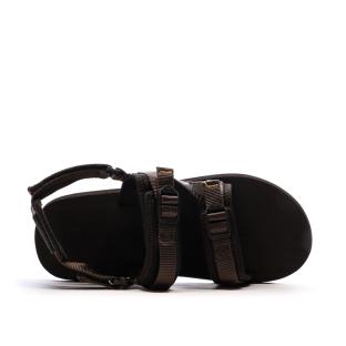 Sandales Marron Homme Quiksilver Monkey Caged vue 0