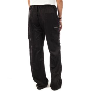 Fließende Hose Schwarz Frau Monday Premium Parachute Ansicht 0