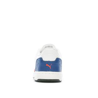 Baskets Bleu/Blanc/Rouge Garçon Puma Inf Reb vue 0