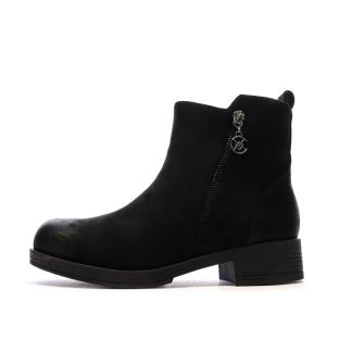 Bottines Noires Femme Chattawak 8-Vamp vue 0