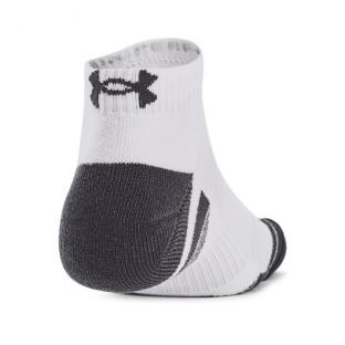 3 Paar weiße/graue Herrensocken von Under Armour Performance Tech Ansicht 0